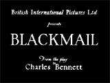 Blackmail (1929, UK)