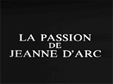 La Passion De Jeanne D'Arc (1928, Fr.)